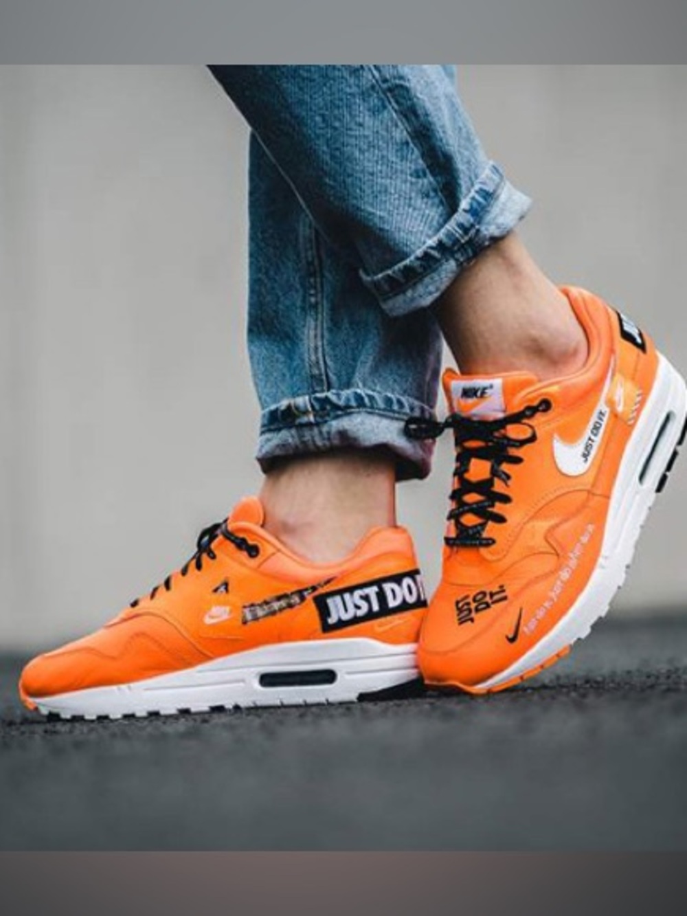 NIKE AIR MAX 1 LX “JUST DO IT” SNEAKERS
